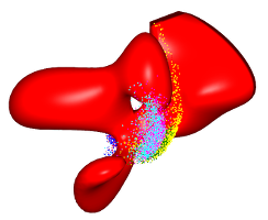 Learning geometric primitives in point clouds